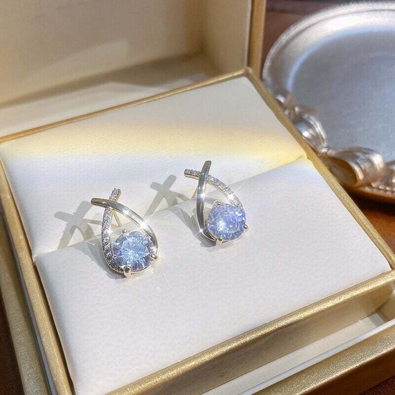 Mermaid Tail Stud Earringsღღ-tidenox