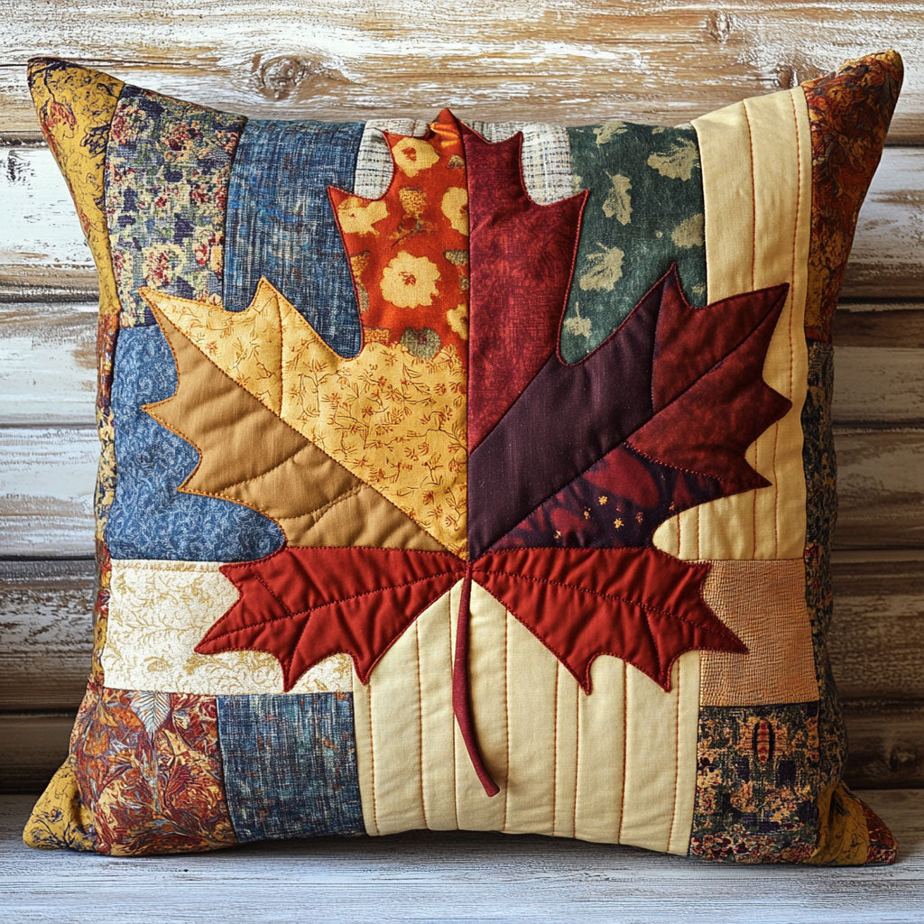 Rustic Maple WJ1402036CL Quilt Pillow Case-tidenox