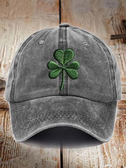 Unisex Distressed Cotton St. Patrick's Day Hat