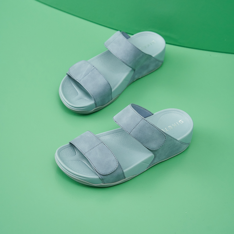 Adjustable Leather Sandals-tidenox