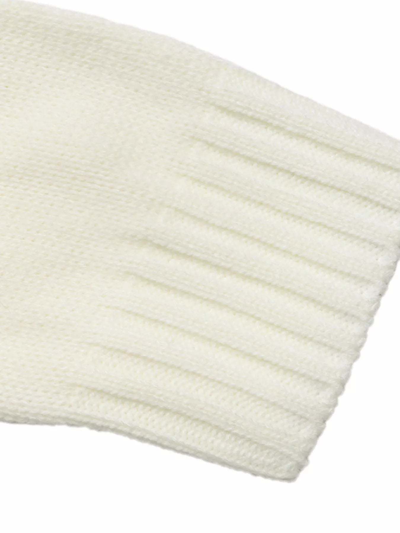 Fair Isle Pattern Crew Neck Sweater-tidenox