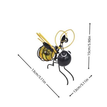 Outdoor Hanging Solar Bee Light-tidenox