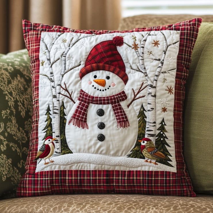 Snowman XR1210009CL Quilt Pillow Case-tidenox