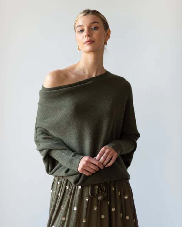 🔥LAST DAY 49%OFF🔥Asymmetric Draped Jumper