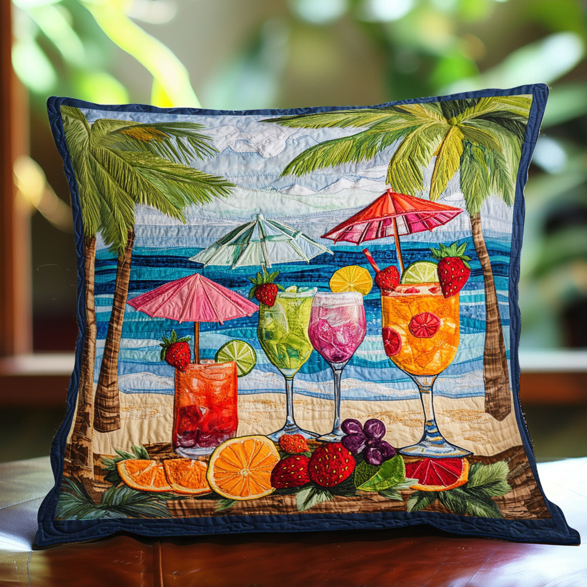 Summer Cocktail CP1804129CL Quilt-tidenox