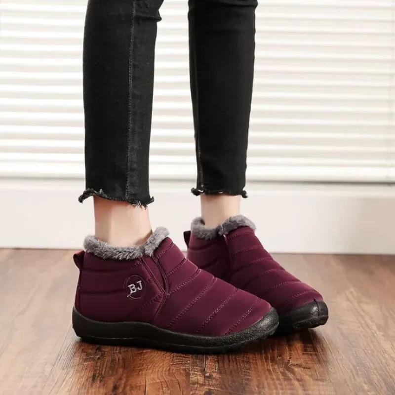 Women's Waterproof Orthopedic Warm Boots-tidenox