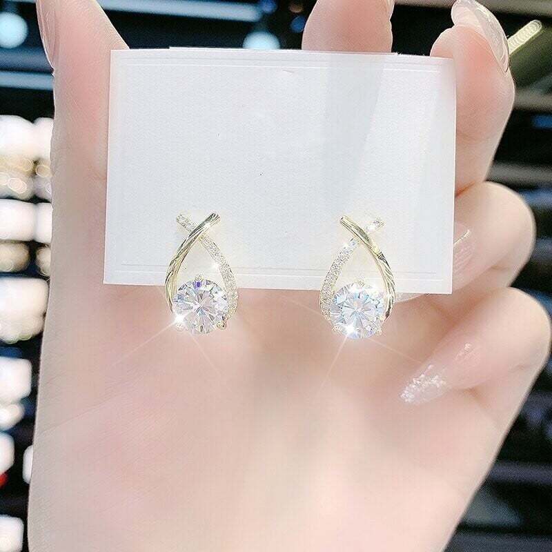 Mermaid Tail Stud Earringsღღ-tidenox