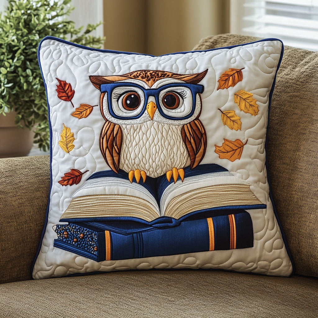 Wise Owl CW2406050CL Quilt Pillow Case-tidenox
