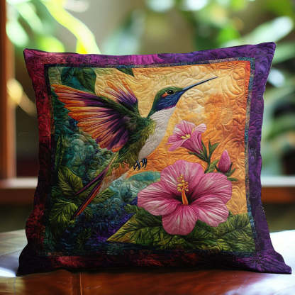 Hummingbird Enchantment WN0802111CL Quilt Pillow Case-tidenox