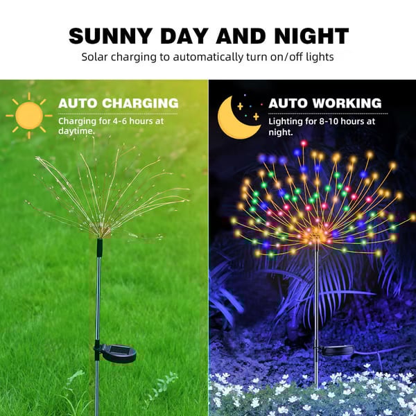 ❤️Solar Powered Garden Fairy Lights