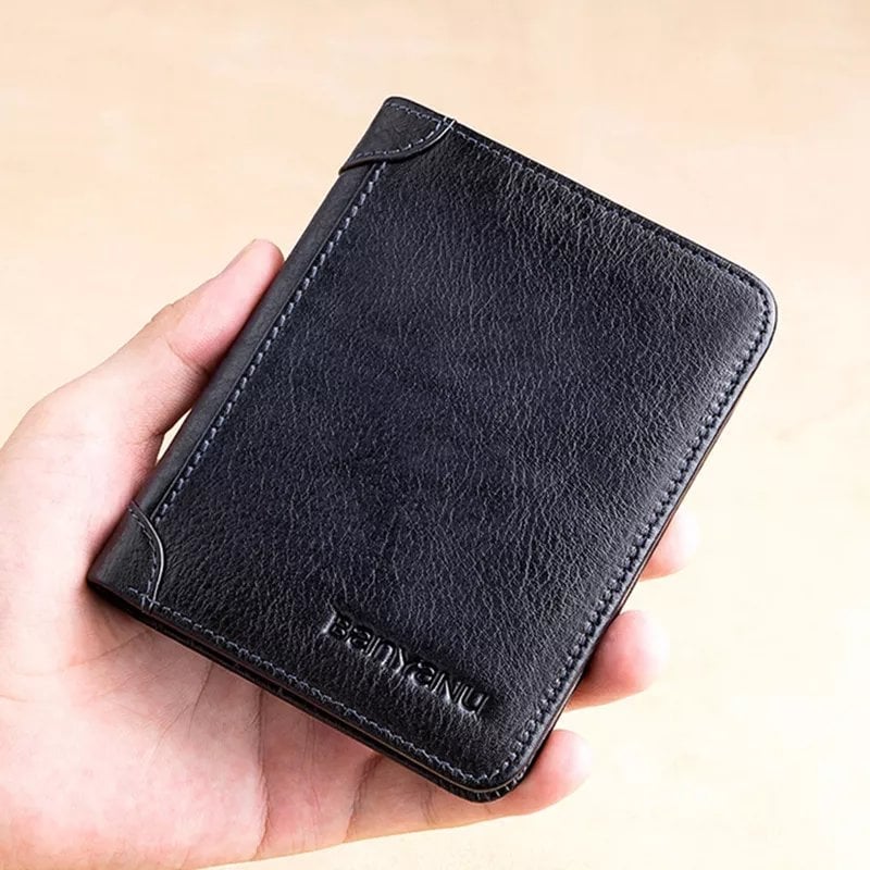 💰Multi-functional RFID Blocking Durable Genuine Leather Wallet🎁Men'swallets