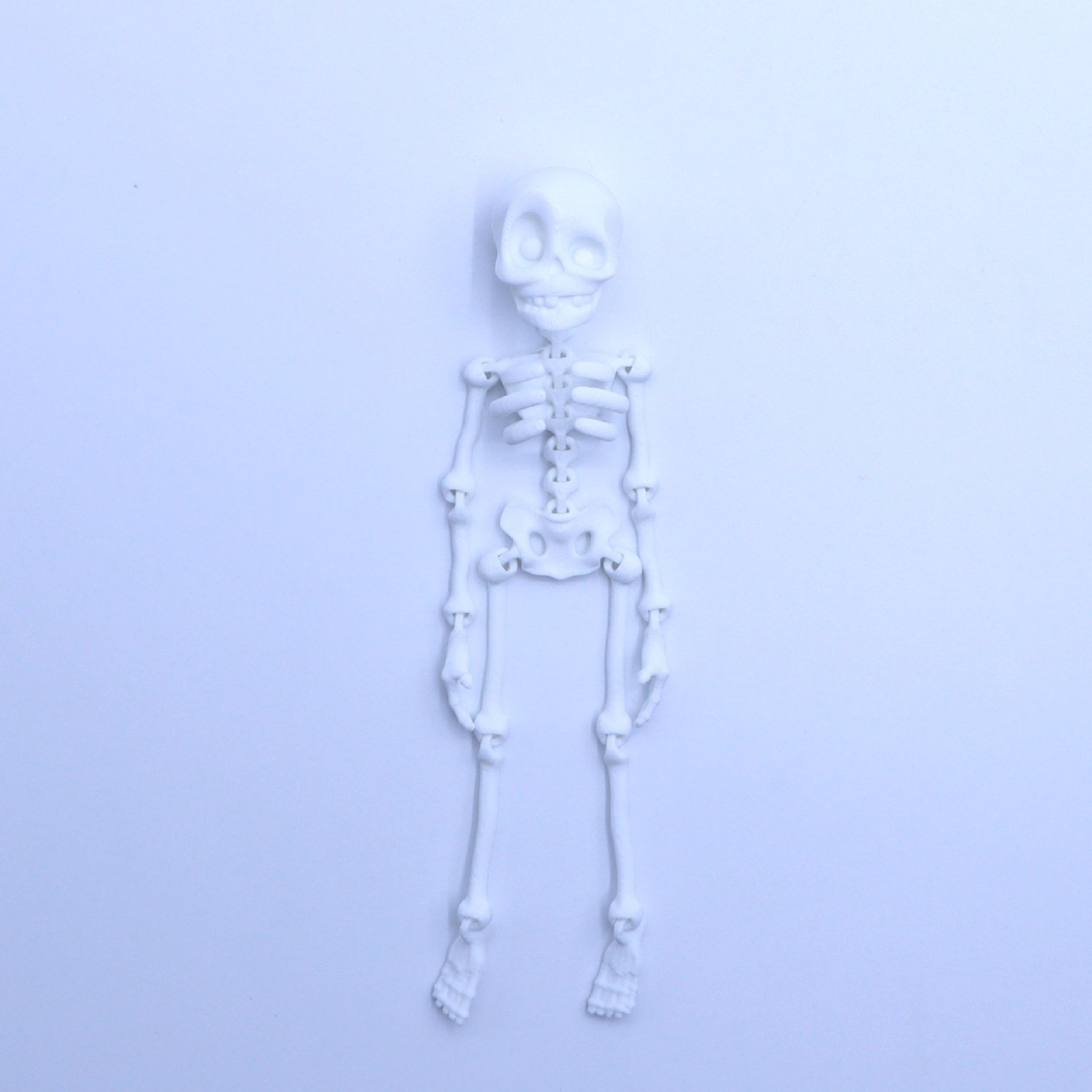 3D Printed Vintage Skeleton Magnetic Figurine 🎃-tidenox