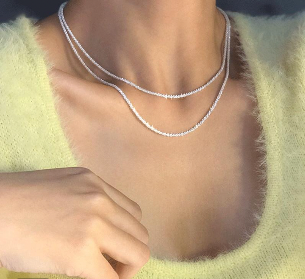 Celestial Silver Necklace Collection-tidenox