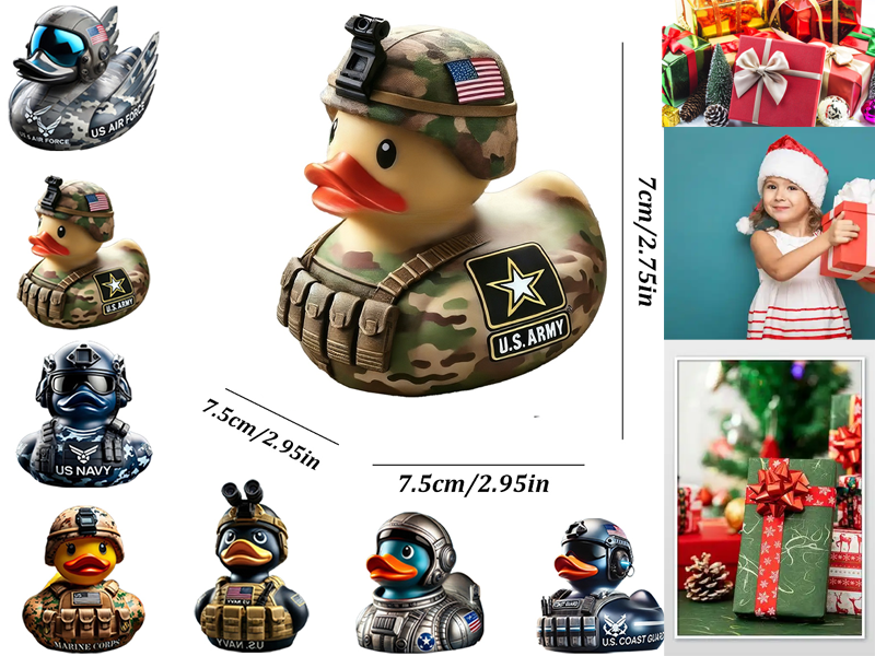 Air Force Duck  Navy Duck  Army Duck Space Duck Coast Guard Duck Army Camouflage DucK Rubber Duck