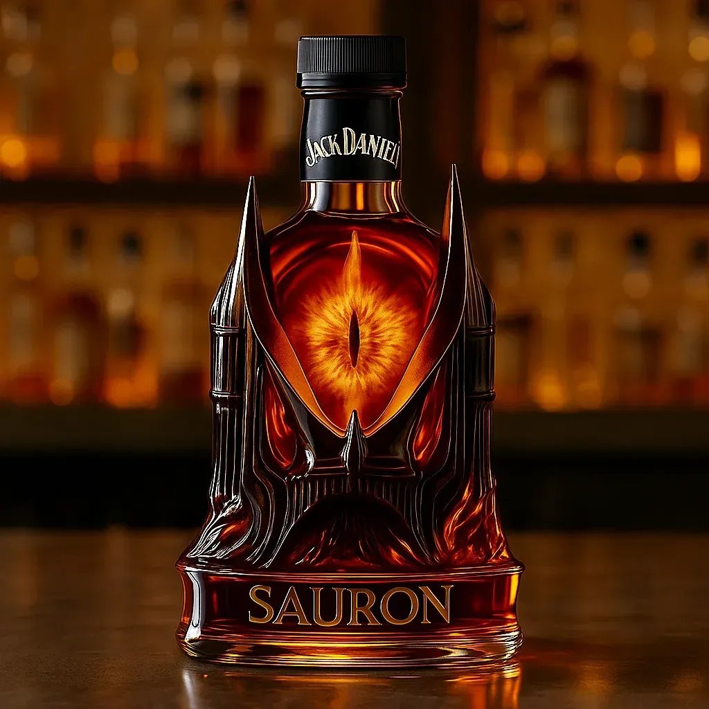 Eye of Sauron The Dark Tower Collector's Edition Whisky Bottle