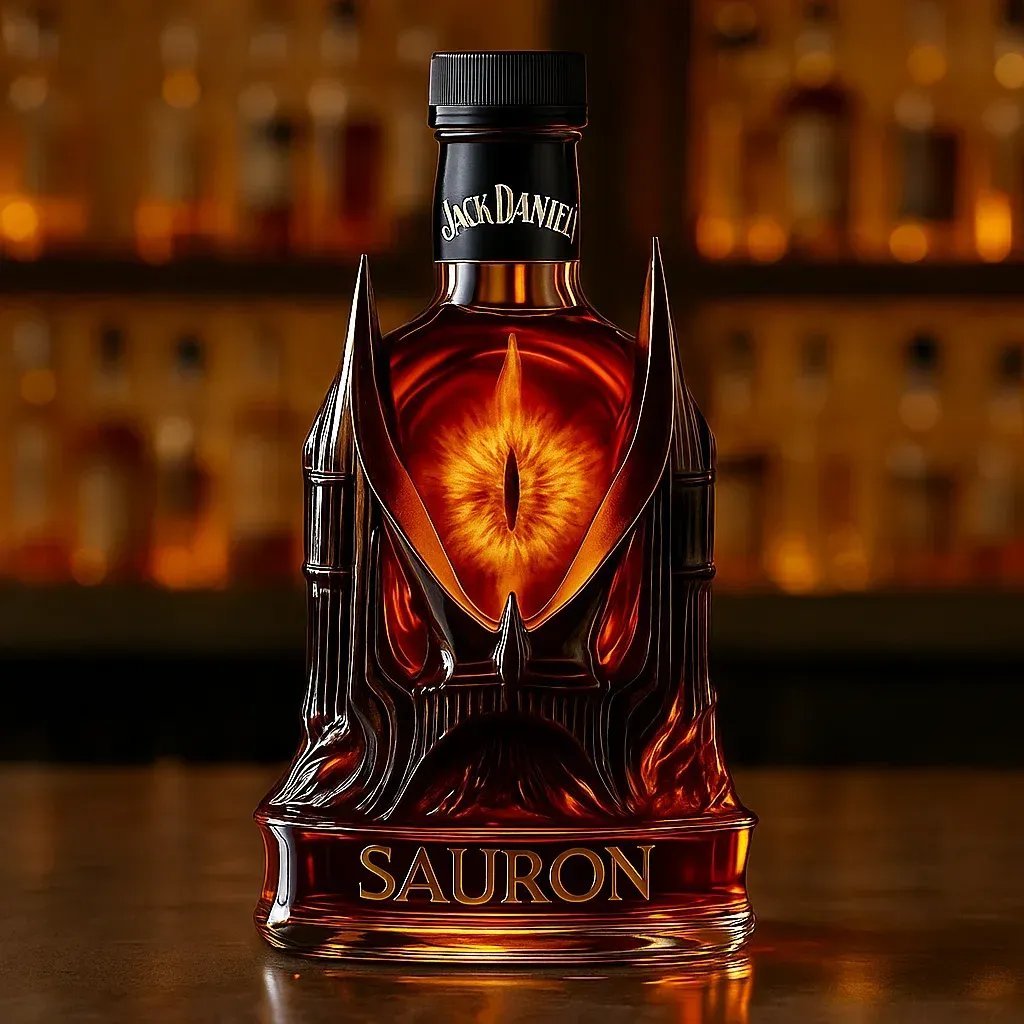 Eye of Sauron The Dark Tower Collector's Edition Whisky Bottle