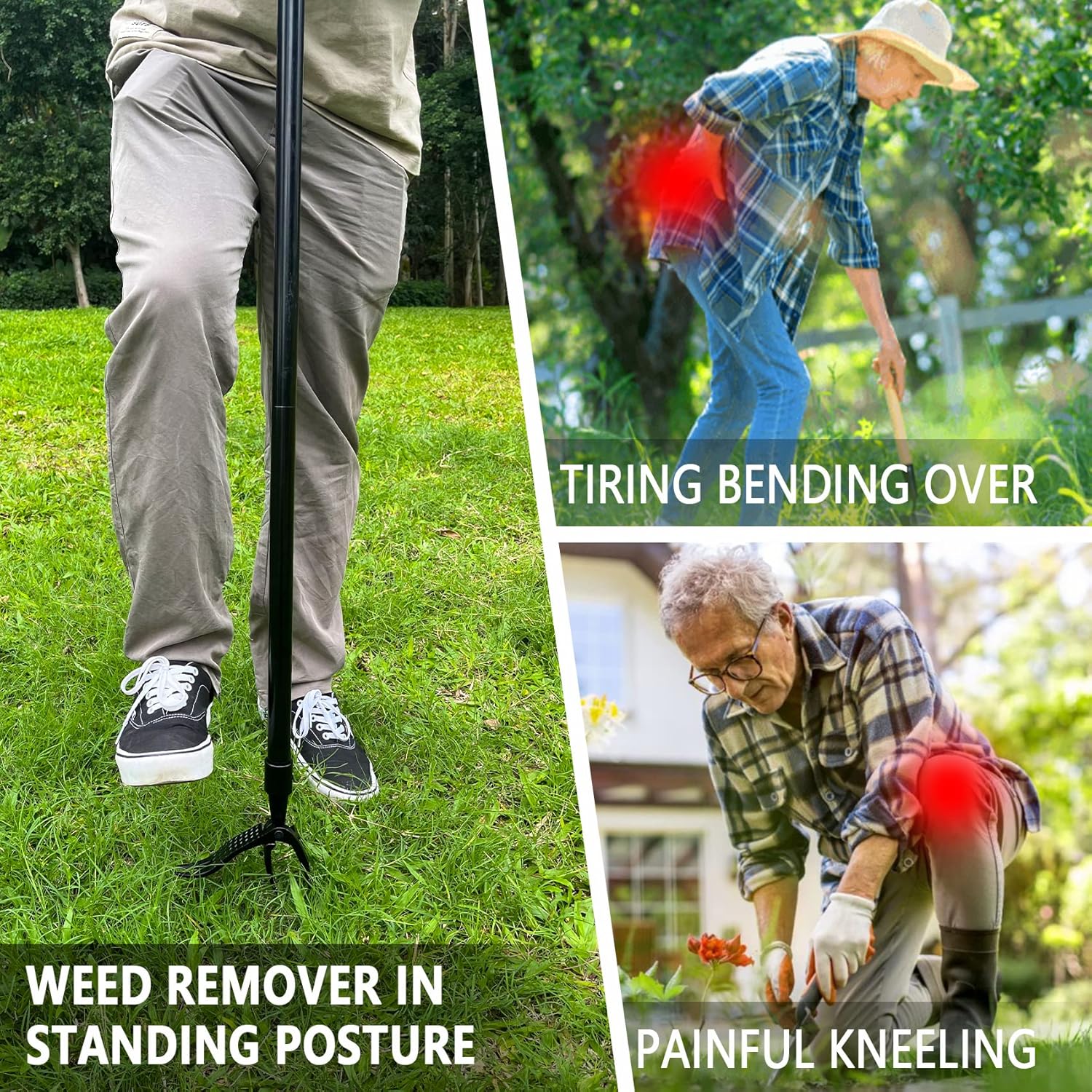 🔥Detachable Stand Up Weed Puller-tidenox