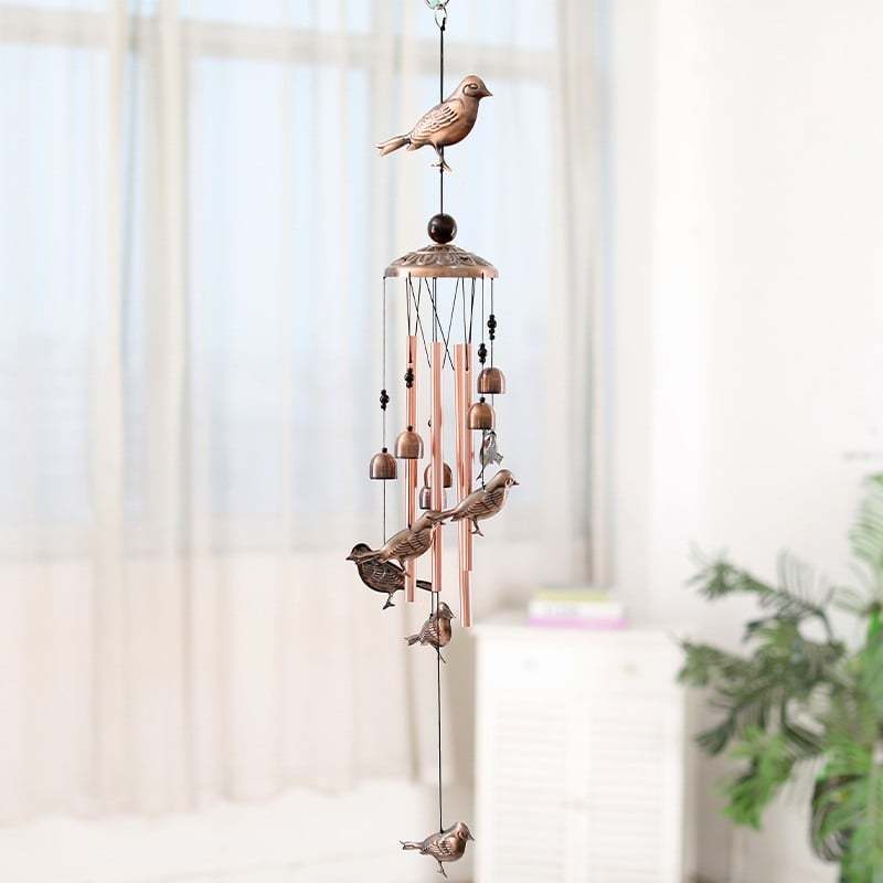 Pure hand-made Copper Horse wind chimes-tidenox