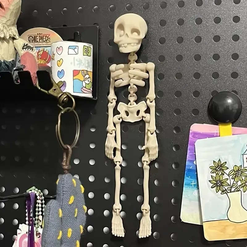 3D Printed Vintage Skeleton Magnetic Figurine 🎃-tidenox