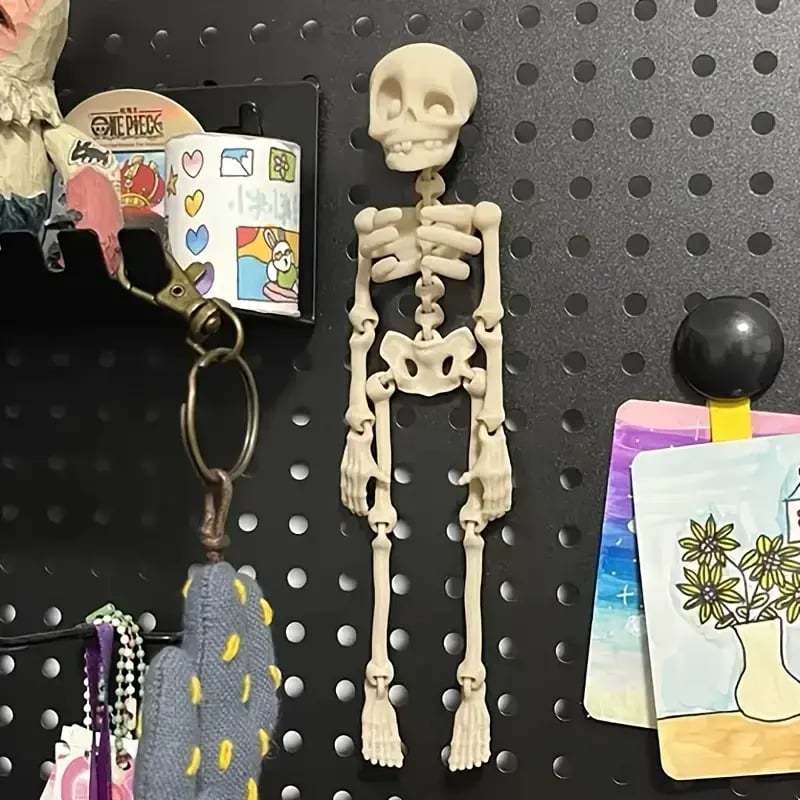 3D Printed Vintage Skeleton Magnetic Figurine 🎃-tidenox