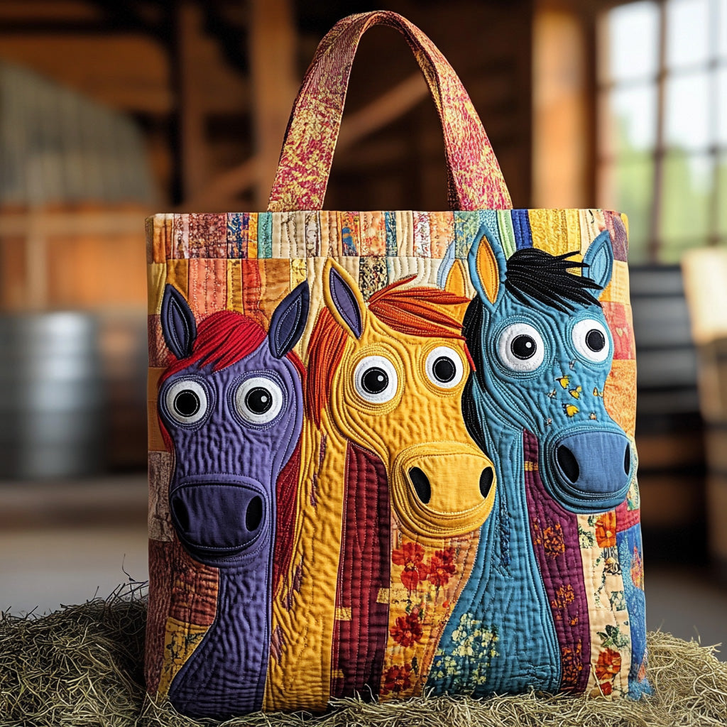Cowpoke Cool Quilted Tote Bag NCU0DV7009-tidenox