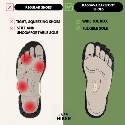 Carter Elite - Non-slip & universal winter barefoot shoe-tidenox