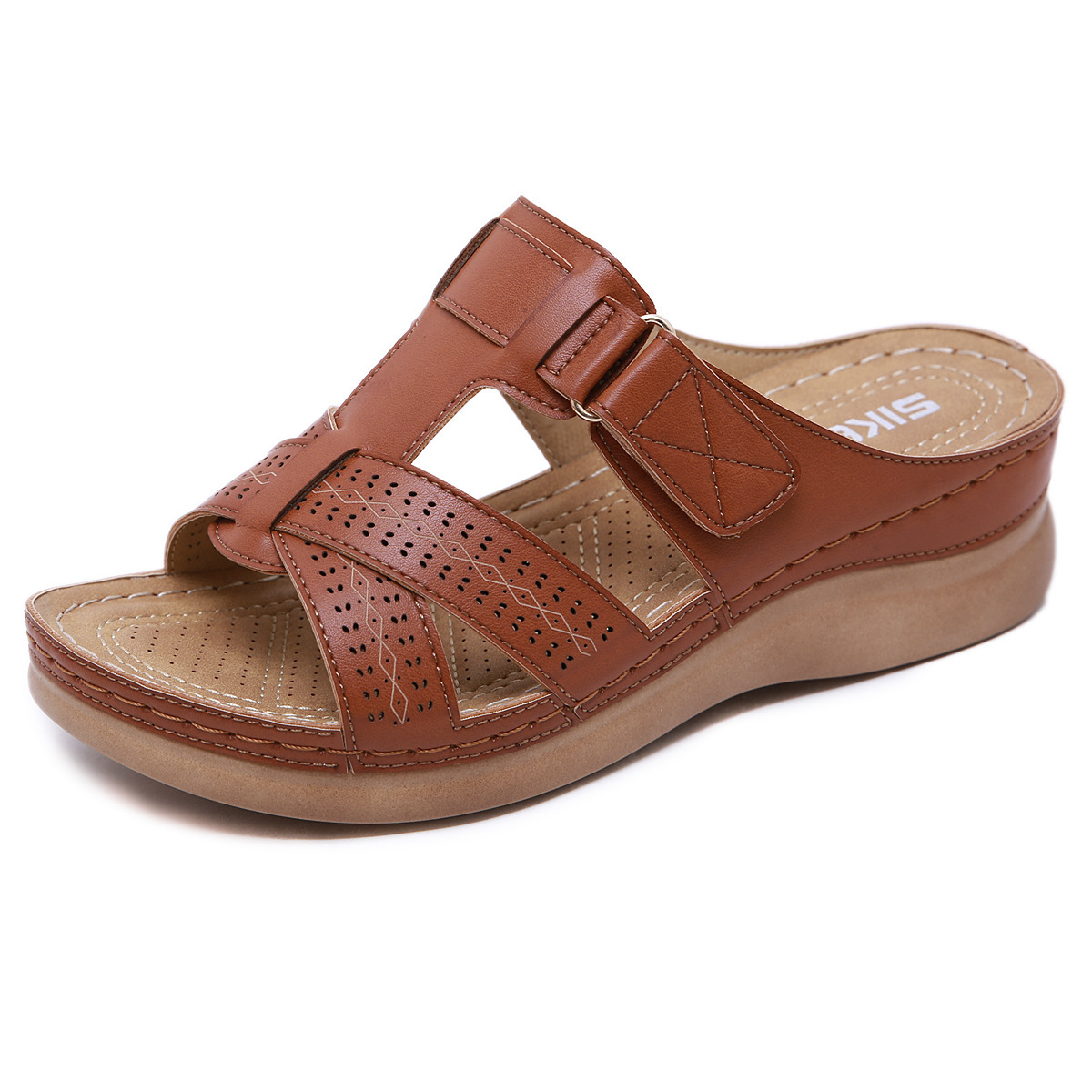 Premium Vintage Orthopedic Open Toe Sandal-tidenox