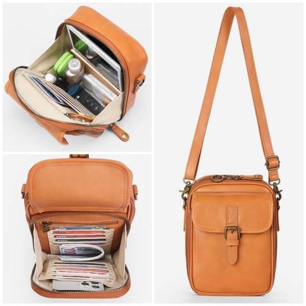 Women's Calfskin Leather Crossbody Bag