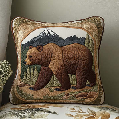 Mountain Bear XR2210049CL Quilt Pillow Case-tidenox