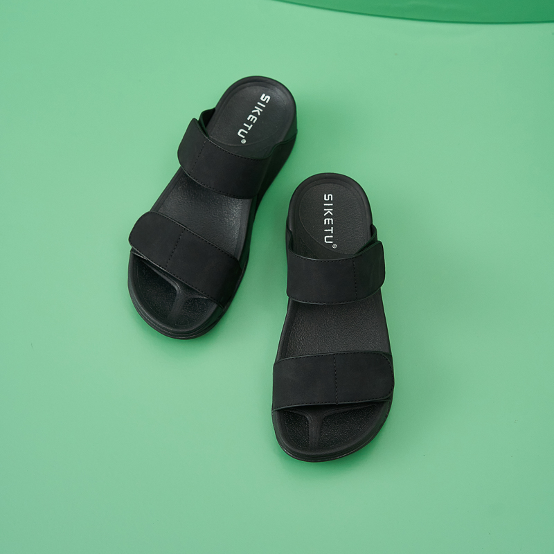 Adjustable Leather Sandals-tidenox