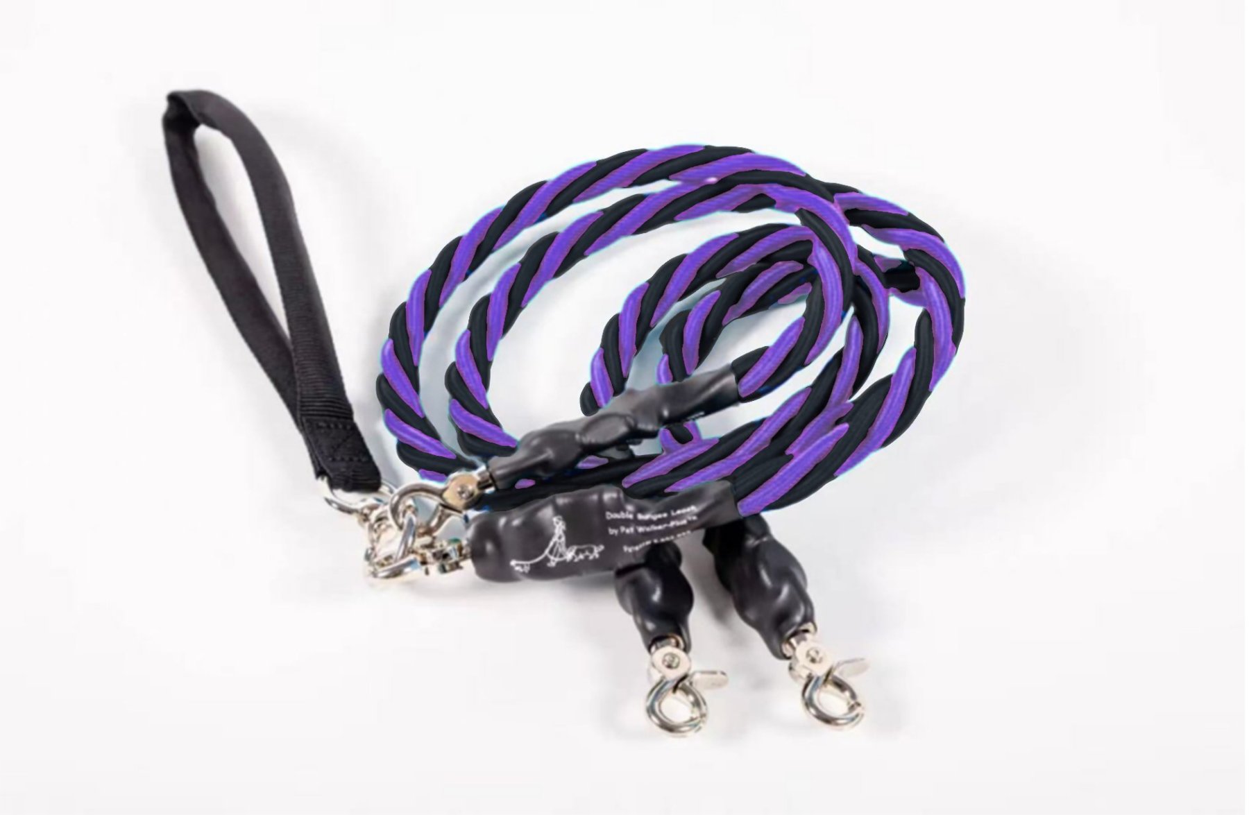 🔥🐕Double Bungee Leash - 1st step training tool-tidenox