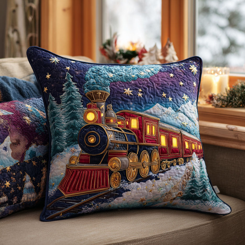 Holiday Express CW0110066CL Quilt Pillow Case-tidenox