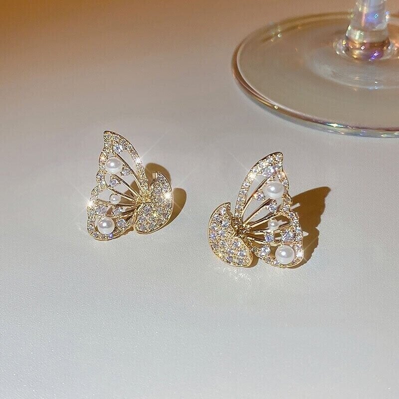 ✨ Butterfly Earrings-tidenox