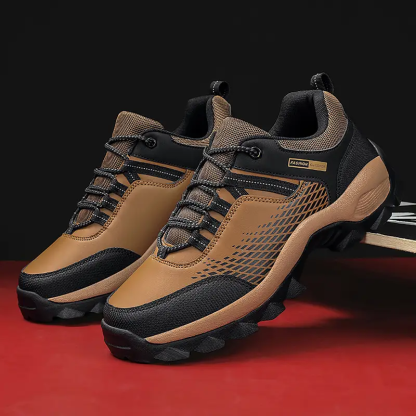 (⏰Limited Time Sale 70% OFF) Men's Wear Resistant Non-slip Anti-skid Anti-puncture Hiking Shoes -tidenox