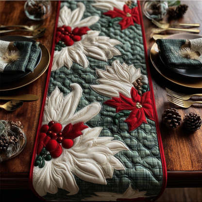 Holiday Hearth Quilted Table Runner NCU0PT9962-tidenox