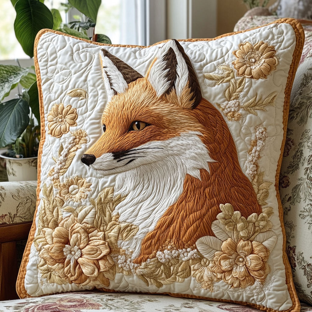 Floral Fox CW1005040CL Quilt Pillow Case-tidenox
