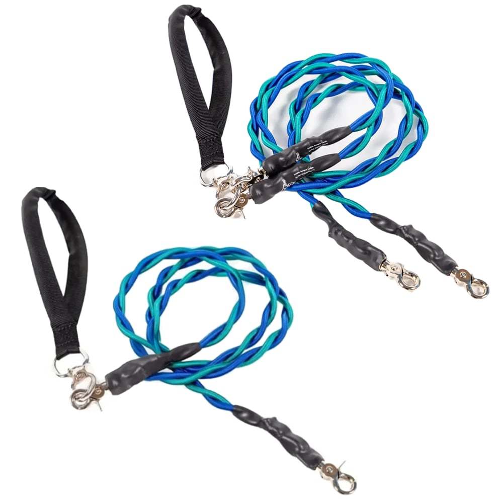 🔥🐕Double Bungee Leash - 1st step training tool-tidenox