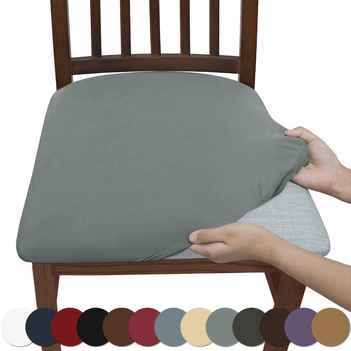 Waterproof Chair Covers – Stretchy, Removable & Washable Protectors for Dining Room Chairs! 🪑