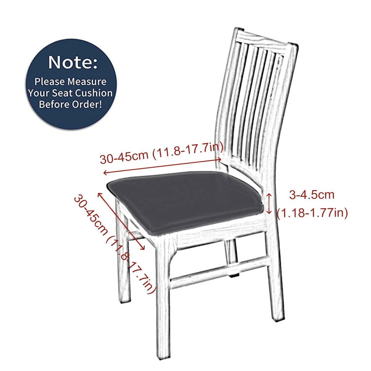 Waterproof Chair Covers – Stretchy, Removable & Washable Protectors for Dining Room Chairs! 🪑