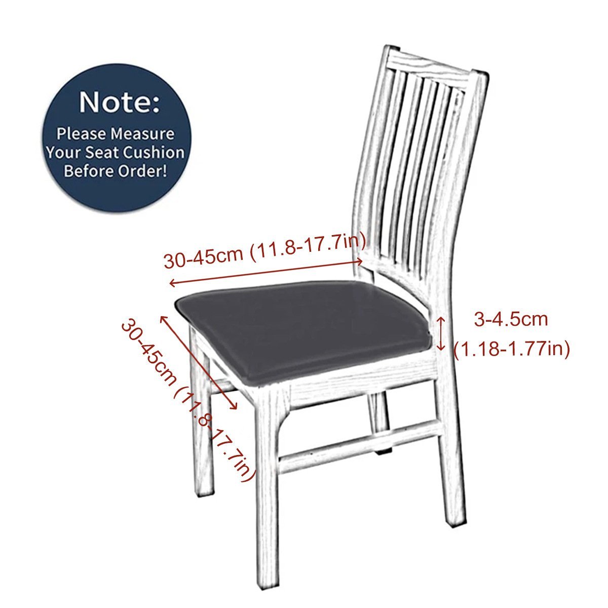 Waterproof Chair Covers – Stretchy, Removable & Washable Protectors for Dining Room Chairs! 🪑