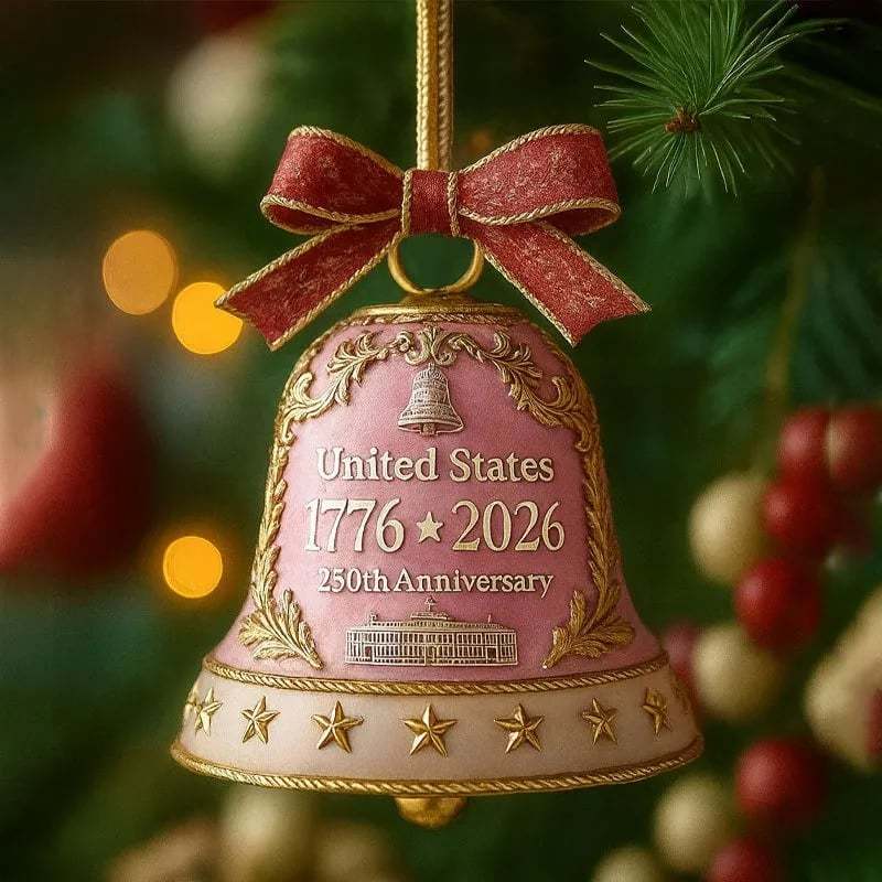 🎉Buy 2 Get 1 FREE❤️‍🔥United States 250th Anniversary Bell Ornament