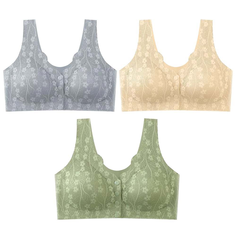 Comfortable & Convenient Front Button Bra-tidenox