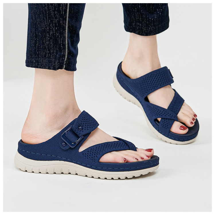 Orthopedic Women Flip-Flops Soft Comfortable Summer Sandal-tidenox