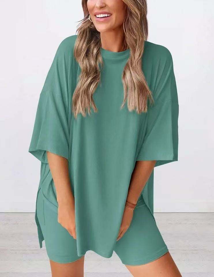 🏆Flash Sale⚡ 50K+ SOLD! Almost Gone-💥Women's Summer Casual Loose Two-Piece Casual Suit
