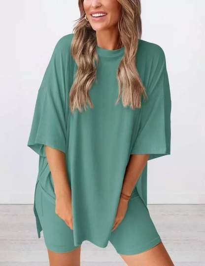 🏆Flash Sale⚡ 50K+ SOLD! Almost Gone-💥Women's Summer Casual Loose Two-Piece Casual Suit