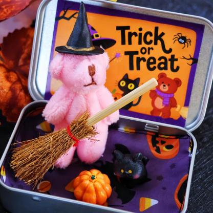 🔥2025 HOT SALE -🎃🐻Halloween Bear in a Box for Trick or Treat✨