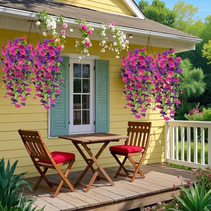 🌸 Experience Everlasting Beauty -✨ Lifelike Artificial Flowers - Sunproof, Waterproof & Maintenance-Free Decoration for Every Season!