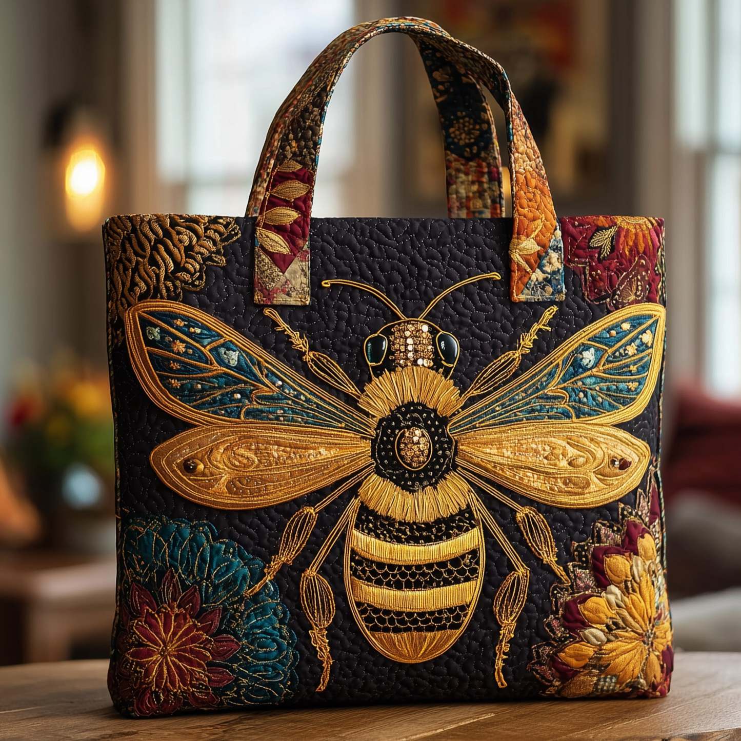 Bee Quilted Tote Bag GFTOMA1780-tidenox