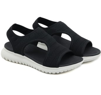 Orthopedic Sandals Cushion Walk Fly Knit Sporty Sandal EEE Fit-tidenox