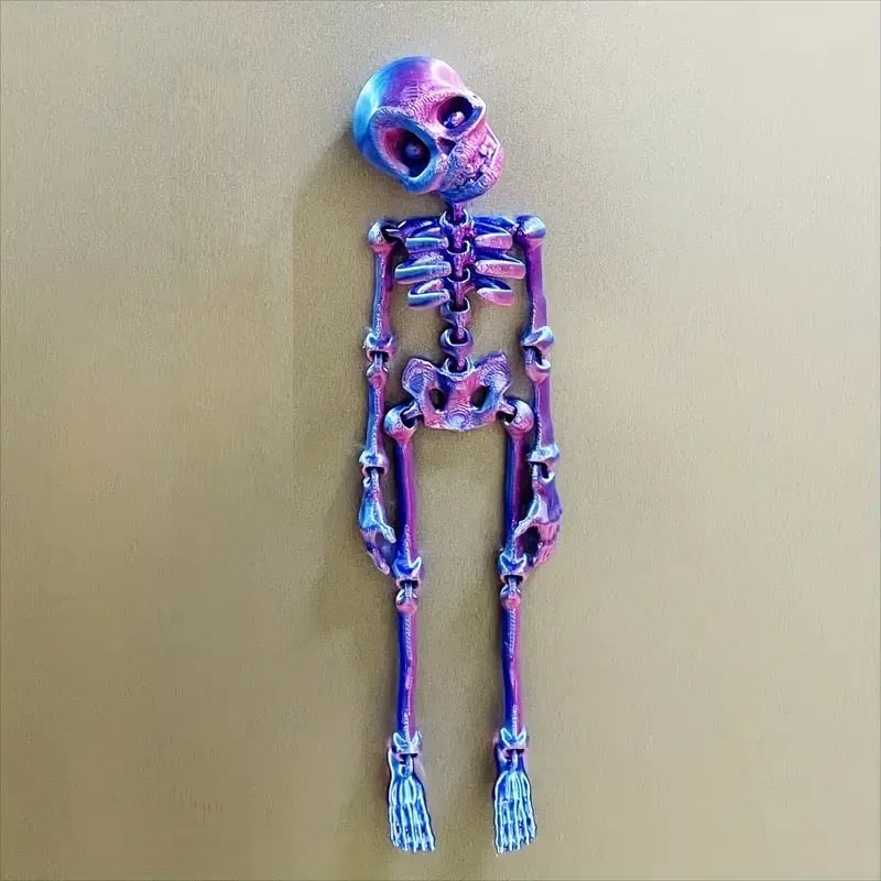 3D Printed Vintage Skeleton Magnetic Figurine 🎃-tidenox